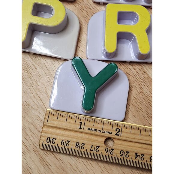 LeapFrog Fridge Phonics Replacement Letters – Magnetic, 2"x1.5" - Picture 4 of 5